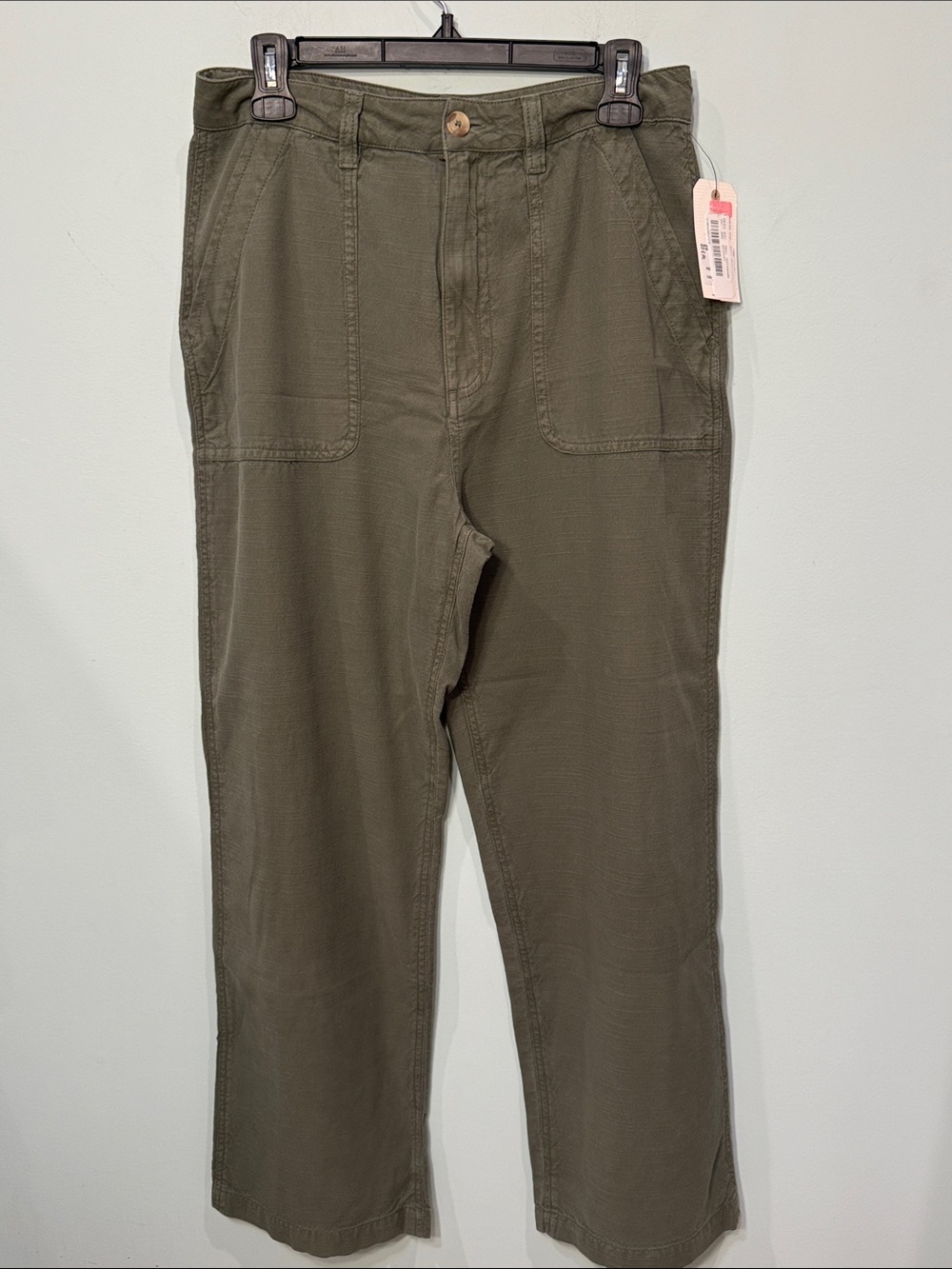 Billabong NWT Olive Green Utility Pants Size 29